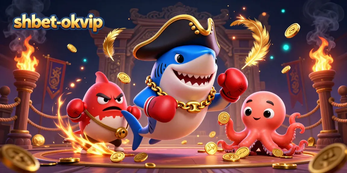 Spin winning reels with shbet-okvip's playful pirate shark and friends in stunning 3D!